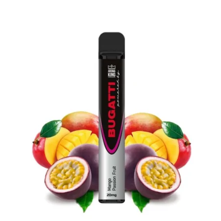 Bugatti 700 puffs Mango Passion Fruit 20mg - Aroma King Disposable Vape