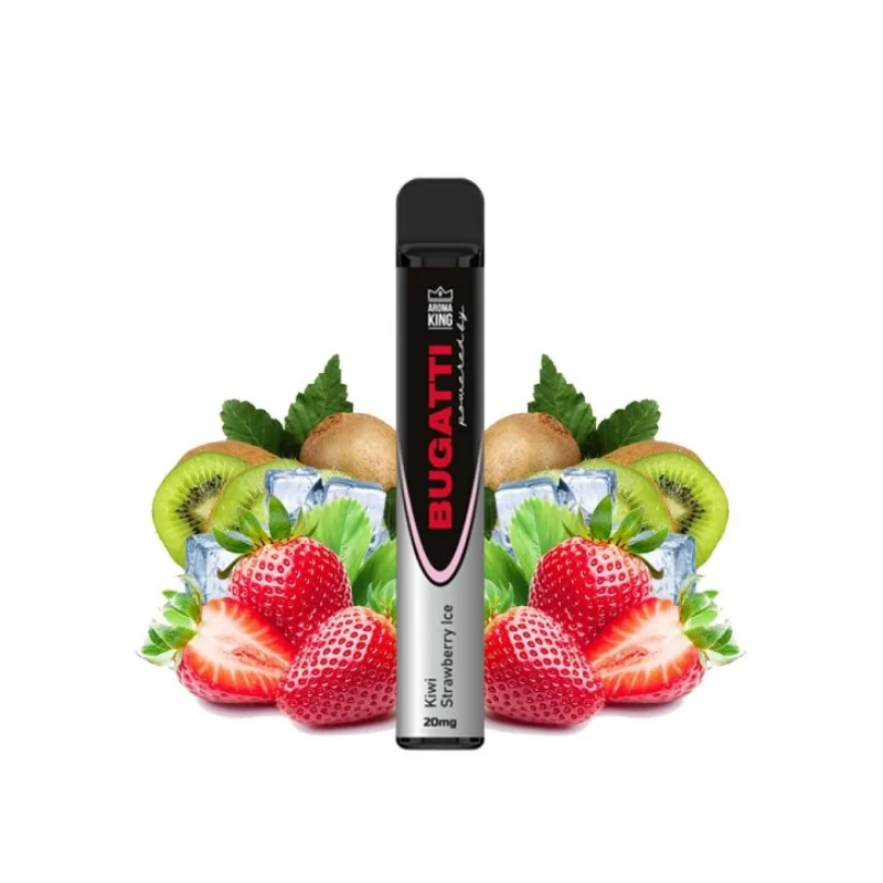 Bugatti 700 puffs Kiwi Strawberry Ice 20mg - Aroma King Disposable Vape