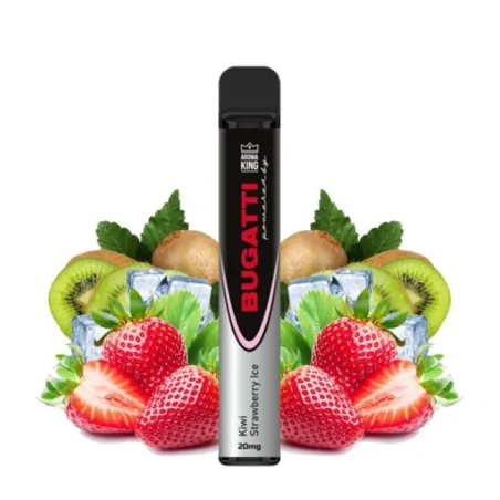 Bugatti 700 puffs Kiwi Strawberry Ice 20mg - Aroma King Disposable Vape