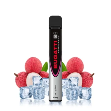 Bugatti 700 puffs Ice Lychee  20mg - Aroma King Disposable Vape