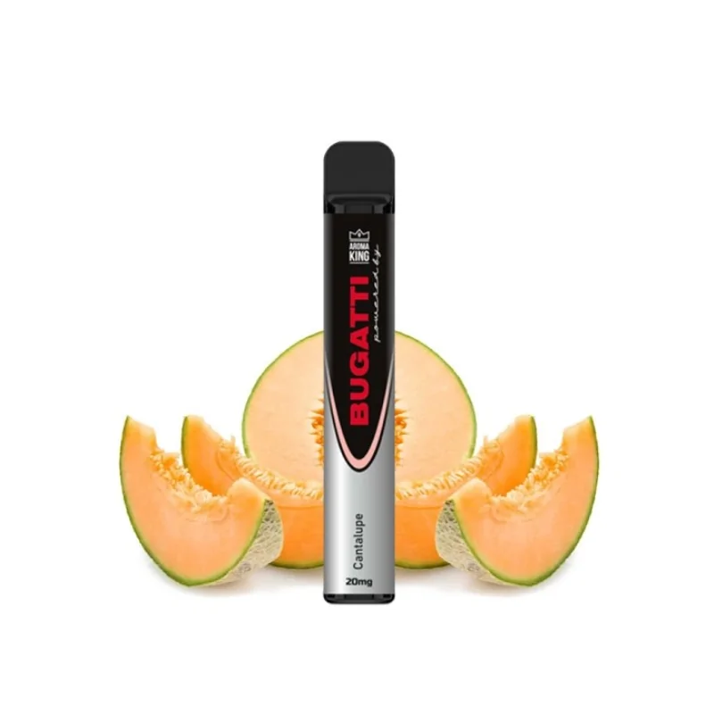 Bugatti 700 puffs Cantalupe  20mg - Aroma King Disposable Vape