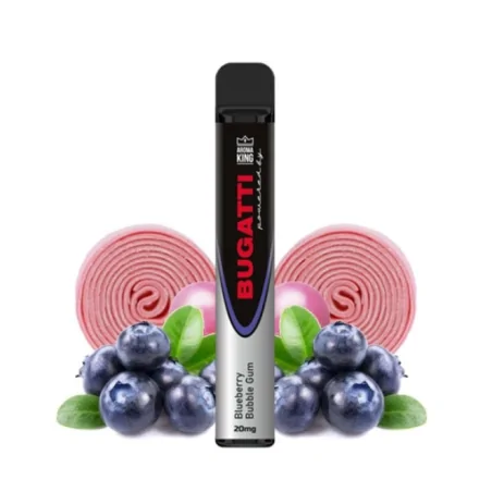 Bugatti 700 puffs Blueberry Bubblegum  20mg - Aroma King Disposable Vape