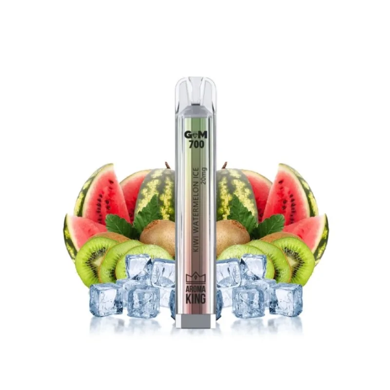 Puff Gem 700 puffs Kiwi Watermelon Ice 20mg - Aroma King Disposable Vape