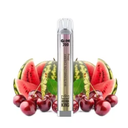 Puff Gem 700 puffs Watermelon Cherry 20mg - Aroma King Disposable Vape