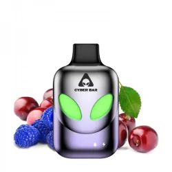 Cyber Bar AL8000 Blue Razz Cherry 0mg 8000puff - Disposable Vape