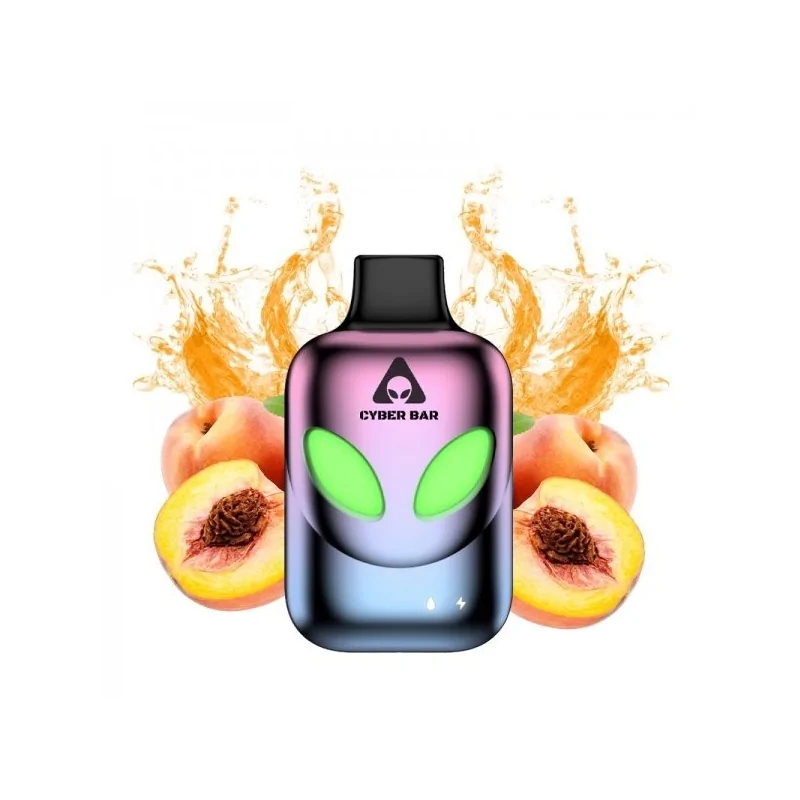 Cyber Bar AL8000 Juicy Peach 0mg 8000puff - Disposable Vape