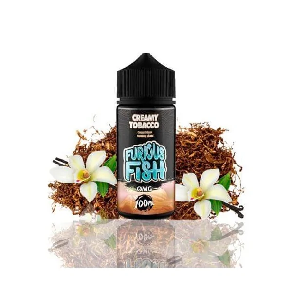 Furious Fish Creamy Tobacco 100ml 0 mg E-liquid