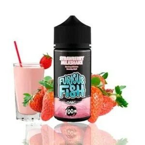 Furious Fish Strawberry Milkshake 100ml 0 mg E-liquid