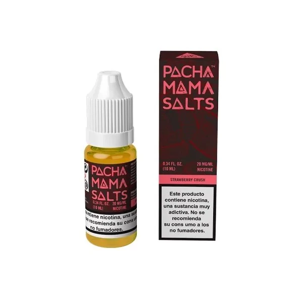 Pachamama Nicsalt Strawberry Crush 20 mg 10ml e-liquid