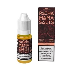 Pachamama Nicsalt Peach Punch 20 mg 10ml e-liquid