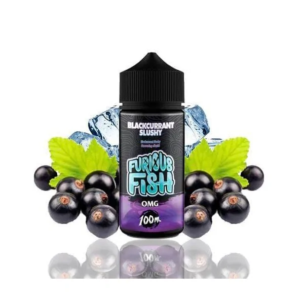 Furious Fish Blackcurrant Slushy 100ml 0 mg