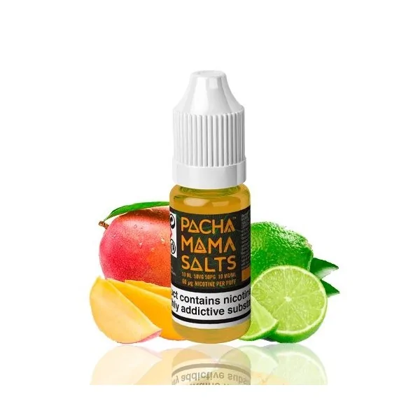 Pachamama Nicsalt Mango Lime 10 mg 10ml e-liquid