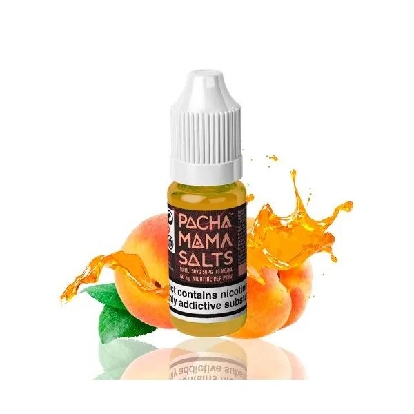 Pachamama Nicsalt Peach Punch 10 mg 10ml e-liquid