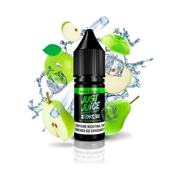 Just Juice Nic Salt Apple & Pear On Ice 10ml 5 mg e-liquid