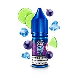 Just Juice Ice Nic Salt Blackcurrant Lime 10ml 11 mg e-liquid