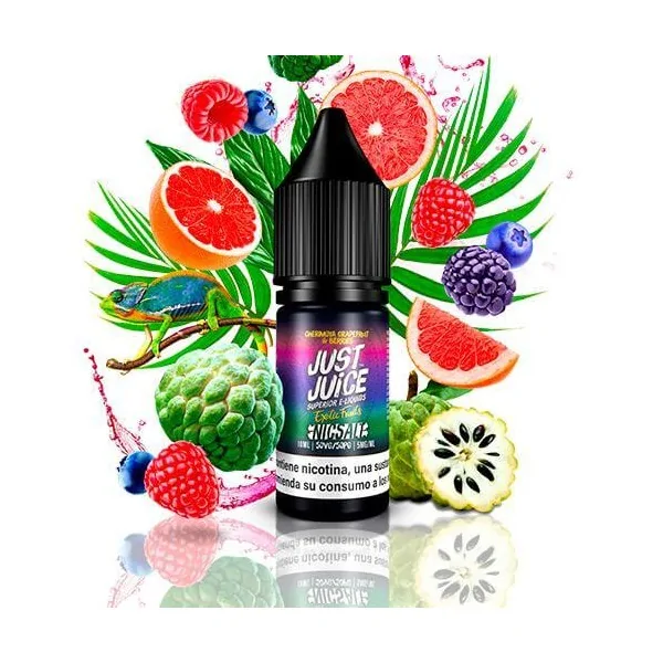 Just Juice Nic Salt Exotic Fruits Cherimoya, Grapefruit & Berries 10ml 5 mg e-liquid