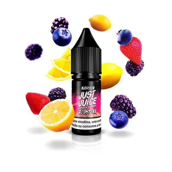 Just Juice Nic Salt Fusion Berry Burst Lemonade 10ml 5 mg e-liquid