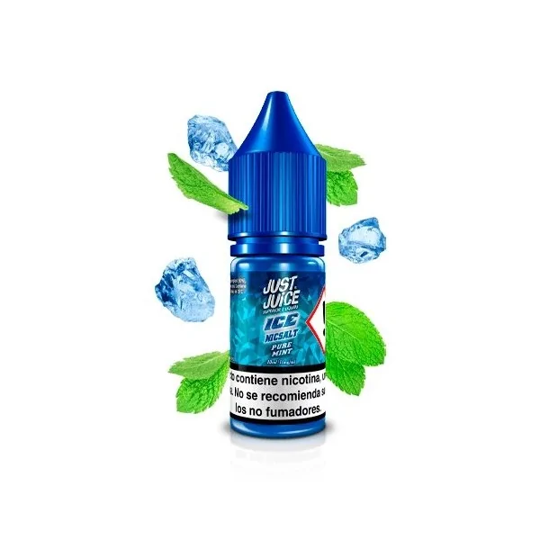 Just Juice Ice Nic Salt Pure Mint 10ml 11 mg e-liquid