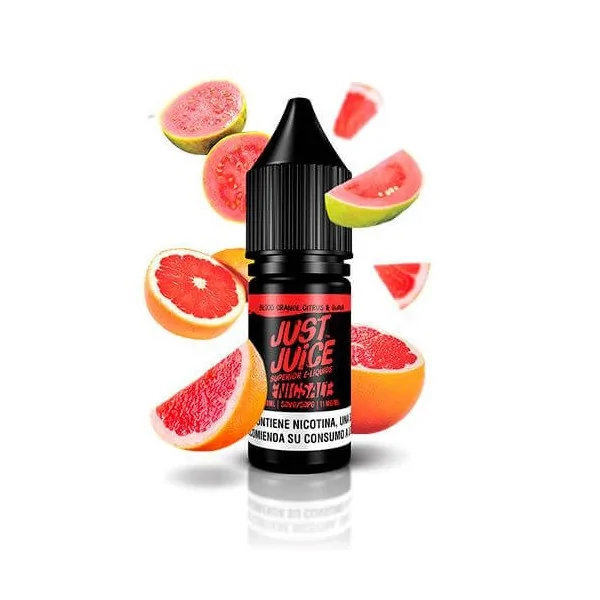 Just Juice Nic Salt Blood Orange Citrus & Guava 10ml 5 mg e-liquid