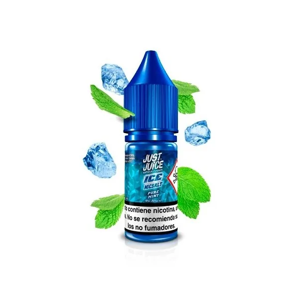 Just Juice Ice Nic Salt Pure Mint 10ml 20 mg e-liquid