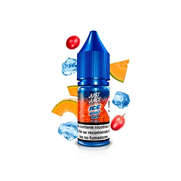 Just Juice Ice Nic Salt Grape Melon 10ml 5 mg e-liquid