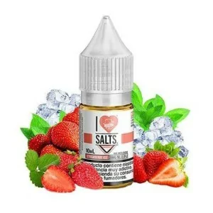 Mad Hatter I Love Salts Strawberry Ice 10ml 20 mg Nicsalt e-liquid