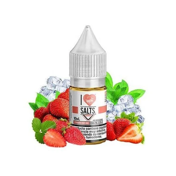 Mad Hatter I Love Salts Strawberry Ice 10ml 20 mg Nicsalt e-liquid