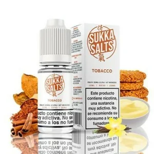 Sukka Salts Tobacco 10ml 10 mg Nicsalt e-liquid