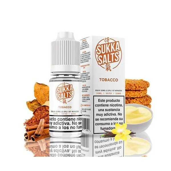 Sukka Salts Tobacco 10ml 20 mg Nicsalt e-liquid