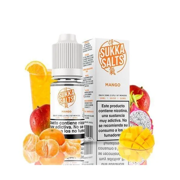 Sukka Salts Mango 10ml 10 mg Nicsalt e-liquid