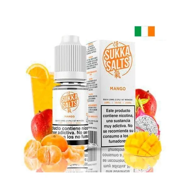 Sukka Salts Mango 10ml 20 mg Nicsalt e-liquid