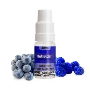 Bar Nic Salts Blueberry Sour Raspberry 10ml 10 mg e-liquid