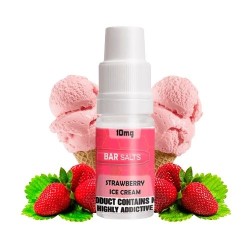 Bar Nic Salts Strawberry Ice Cream 10ml 10 mg e-liquid