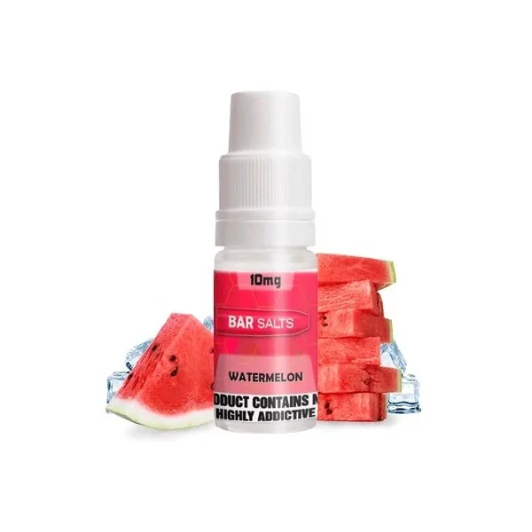 Bar Nic Salts Watermelon 10ml 10 mg e-liquid