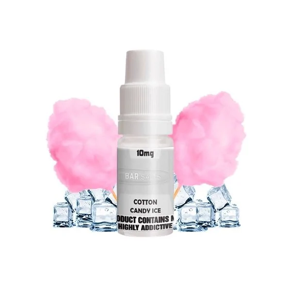 Bar Nic Salts Cotton Candy Ice 10ml 10 mg e-liquid