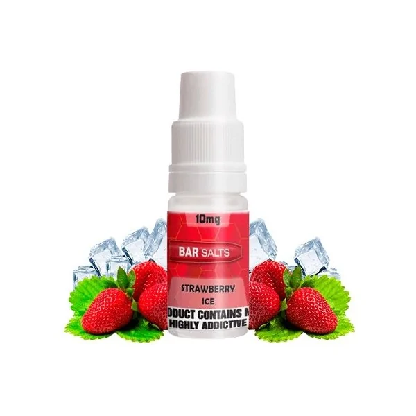 Bar Nic Salts Strawberry Ice 10ml 10 mg e-liquid