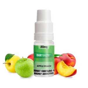 Bar Nic Salts Apple Peach 10ml 10 mg e-liquid