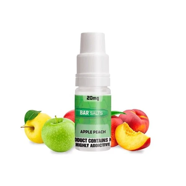 Bar Nic Salts Apple Peach 10ml 10 mg e-liquid