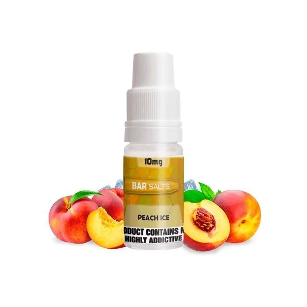 Bar Nic Salts Peach Ice 10ml 10 mg e-liquid