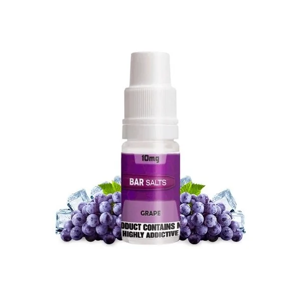 Bar Nic Salts Grape 10ml 10 mg e-liquid