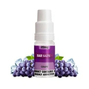 Bar Nic Salts Grape 10ml 20 mg e-liquid