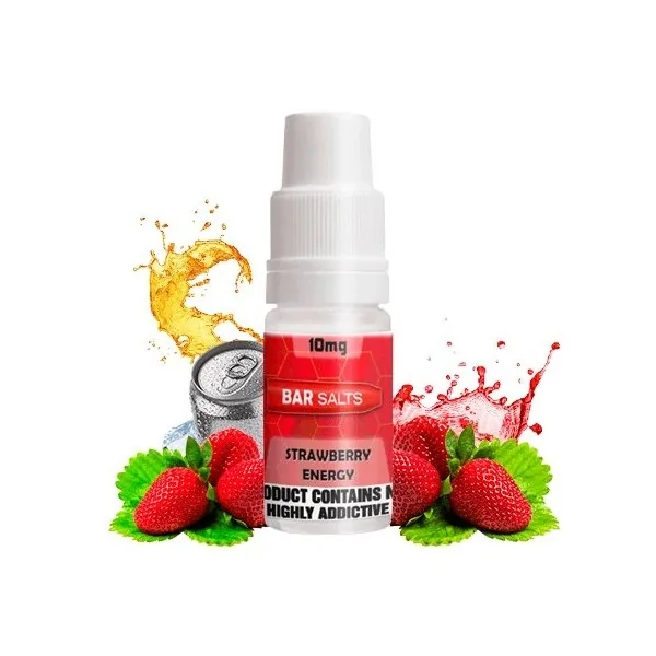 Bar Nic Salts Strawberry Energy 10ml 10 mg e-liquid