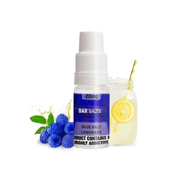 Bar Nic Salts Blue Razz Lemonade 10ml 10 mg e-liquid