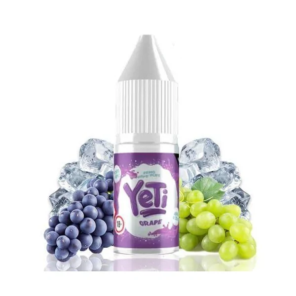 Yeti Salts Grape 10ml 10 mg e-liquid