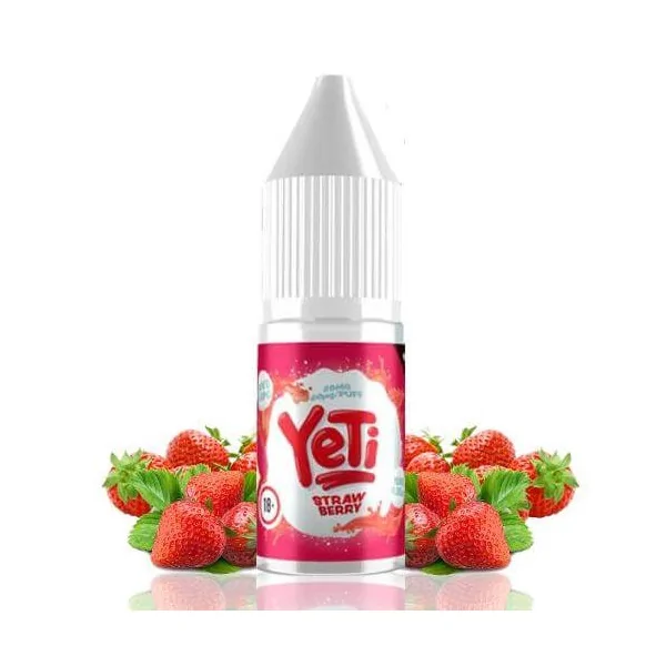 Yeti Salts Strawberry 10ml 10 mg e-liquid