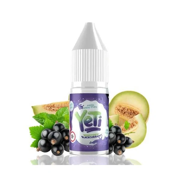 Yeti Salts Honeydew Blackcurrant 10ml 10 mg e-liquid