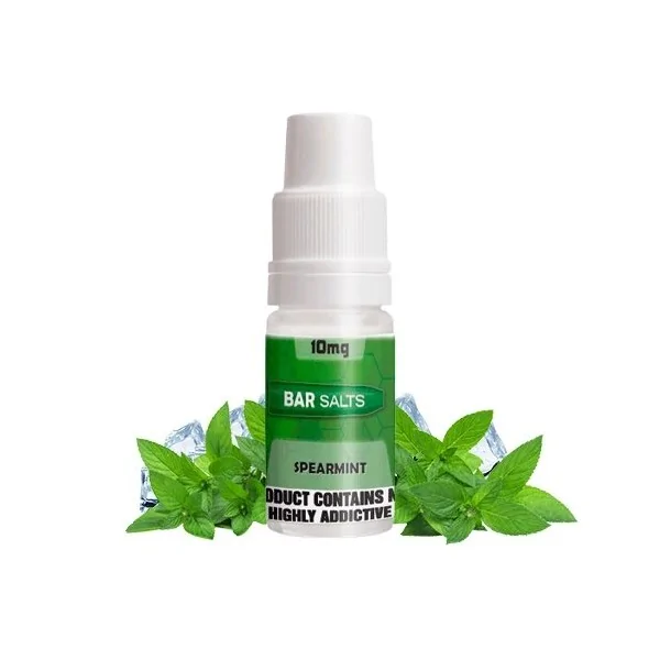 Bar Nic Salts Spearmint 10ml 10 mg e-liquid