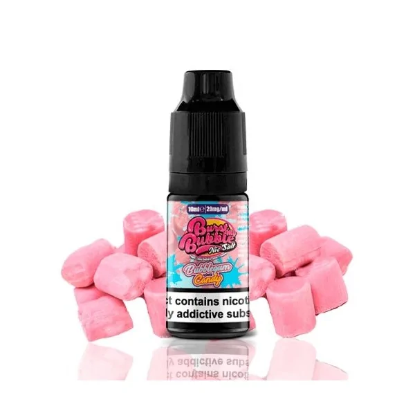 Burst My Bubble Nic Salt Bubblegum Candy 10ml 20 mg e-liquid