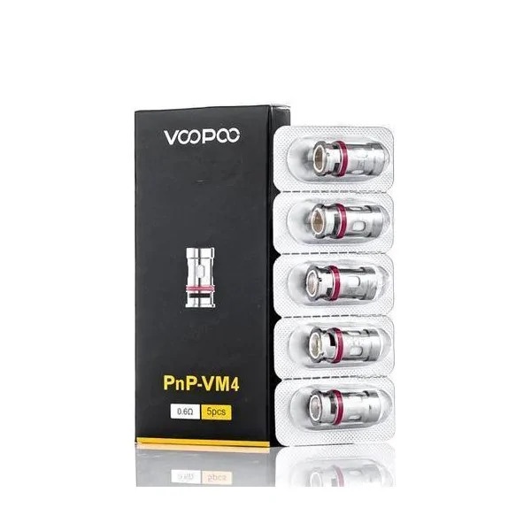 Coils Mesh PnP VM4 0.6Ω 5pcs - Voopoo