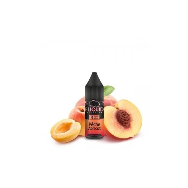 Pêche - Abricot 10ml - Eliquid France 0 mg